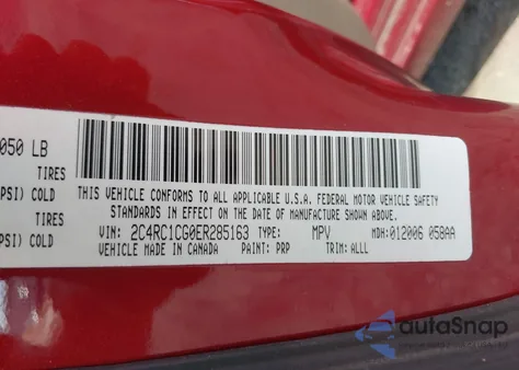 2014 Chrysler Town & Country Touring-L from USA, damaged, VIN 2C4RC1CG0ER285163